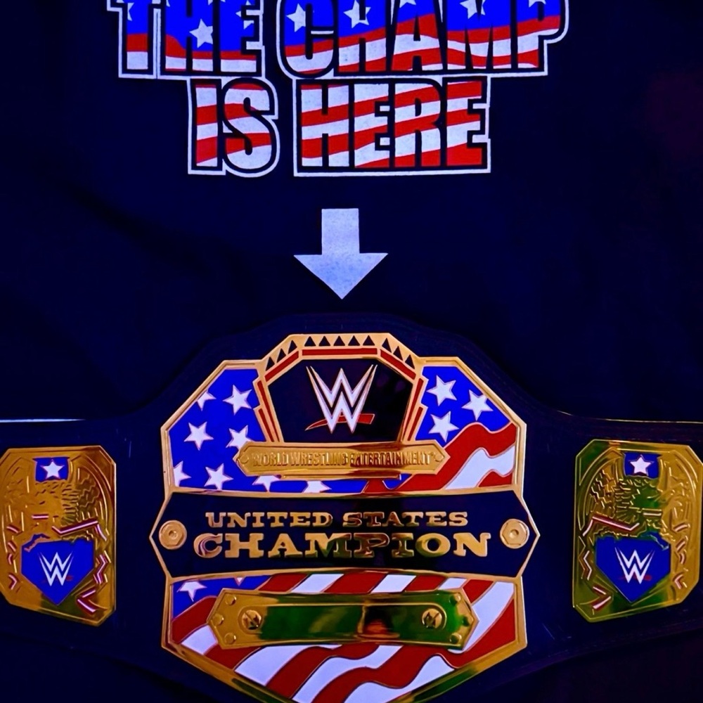 WWE United States Championship  John Cena USA Open Challenge Era Bundle